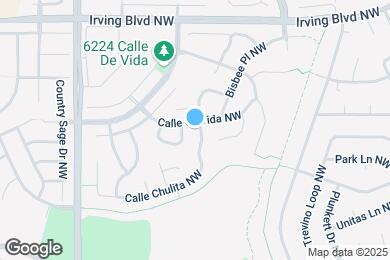 Map image of the property - 10215 Calle Chulita NW