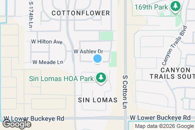 Map image of the property - 17211 W Watkins St