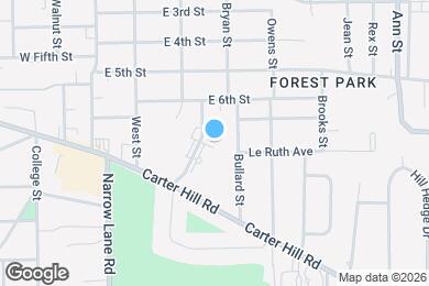 Map image of the property - Country Club Estates - Senior Living Center