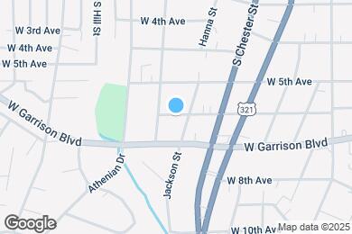 Map image of the property - 507 W 6th Ave