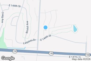 Map image of the property - 14409 Oakland Ct