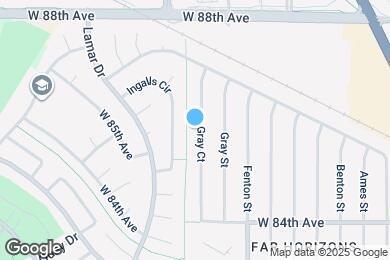 Map image of the property - 8533 Gray Ct