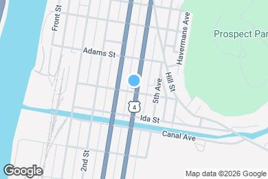 Map image of the property - 313 4th St