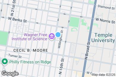 Map image of the property - 1627 W Montgomery Ave