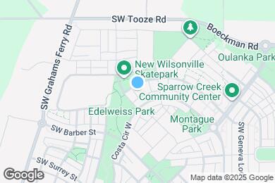 Map image of the property - 11516 SW Berlin Ave