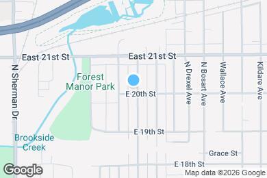 Map image of the property - 2008 N Euclid Ave