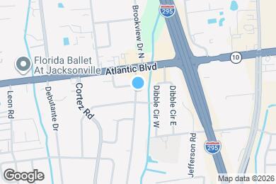 Map image of the property - 1635 Brookview Dr S