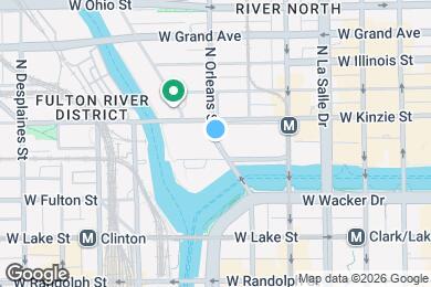 Map image of the property - 345 W Wolf Point Plaza
