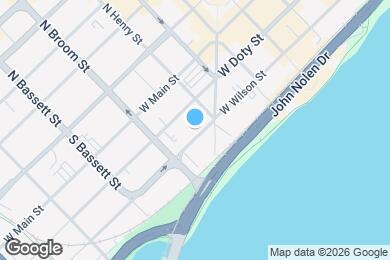 Map image of the property - 322 W Wilson St