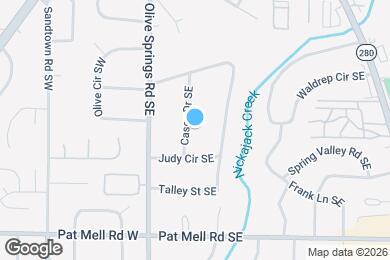 Map image of the property - 1937 Casey Dr SE