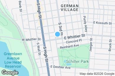 Map image of the property - 68 E Whittier St