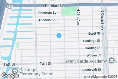 Map image of the property - 2419 Coolidge St