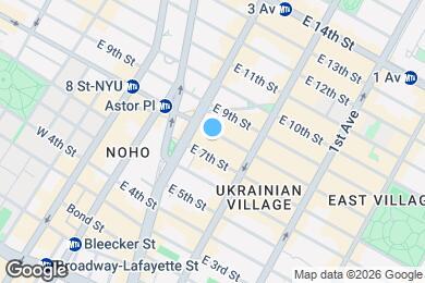 Map image of the property - Bright & Modern Living Space in a Prime NYC Location