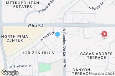 Map image of the property - 7088 N Moonsong Ter
