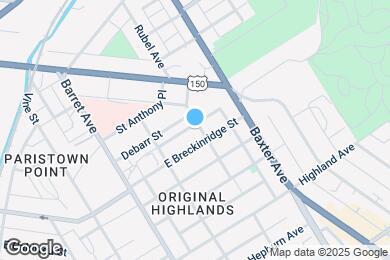 Map image of the property - 816-818 Rubel Ave