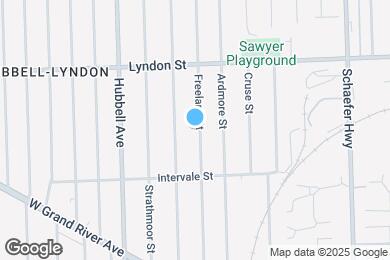 Map image of the property - 14301 Freeland St