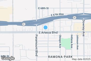 Map image of the property - 2925 E Artesia Blvd