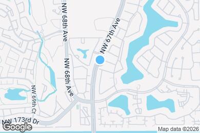 Map image of the property - 6657 NW 174th Terrace
