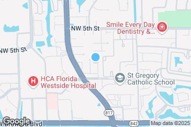 Map image of the property - 301 NW 78th Ave