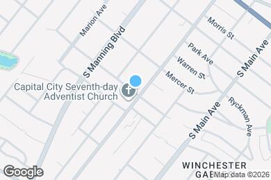 Map image of the property - 164 S Allen St