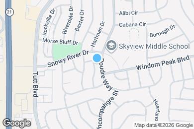 Map image of the property - 6139 Miramont St