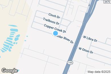 Map image of the property - 1210 Powder River Dr