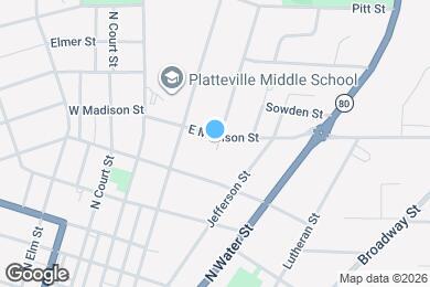 Map image of the property - 205 E Madison St