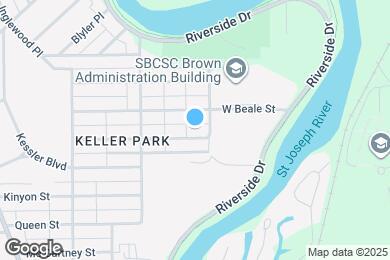 Map image of the property - 813 Roosevelt St