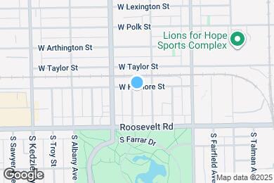 Map image of the property - 1105 S Richmond St