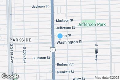 Map image of the property - 1739 Washington St