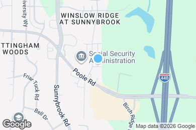 Map image of the property - 804 Oak Center Dr
