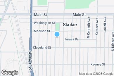 Map image of the property - 8235 Knox Ave