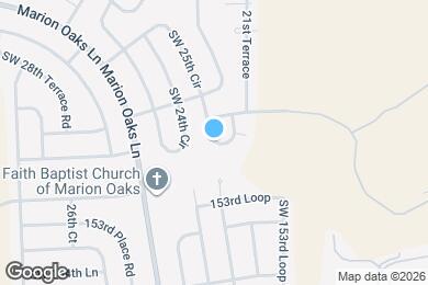 Map image of the property - 15028 SW 25th Cir