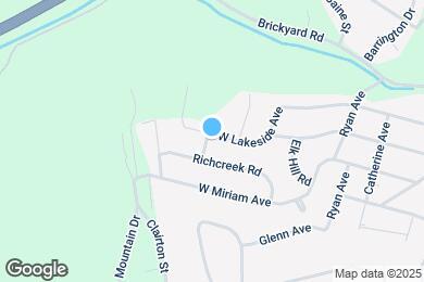 Map image of the property - 416 West Lakeside avenue