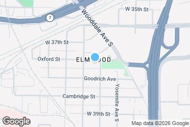 Map image of the property - 5911 Oxford St