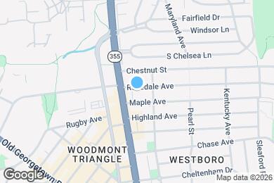 Map image of the property - 4710 Rosedale Ave