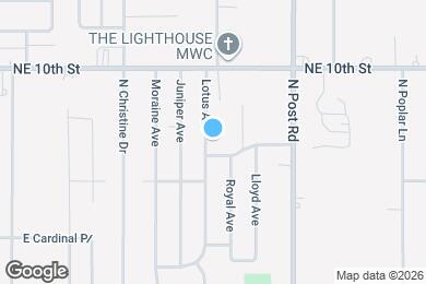 Map image of the property - 808 Lotus Ave