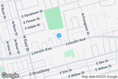 Map image of the property - 116 N La Plaza