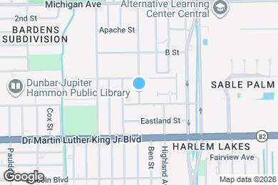 Map image of the property - 1858 Delaware Ave