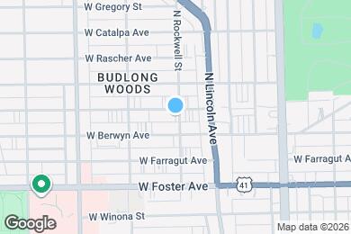 Map image of the property - 2601 W Summerdale Ave