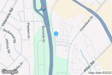 Map image of the property - 617 Lake Forest Road