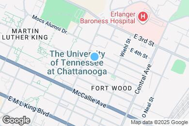 Map image of the property - 821 Vine St