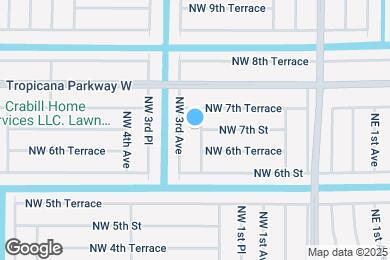 Map image of the property - 626 NW 2nd Pl