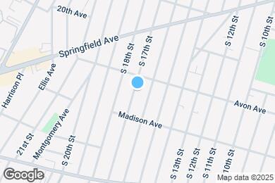 Map image of the property - 814 S 17th St