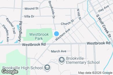 Map image of the property - 416 Western Ave