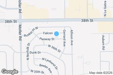Map image of the property - 5256 Penway St