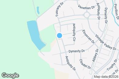 Map image of the property - 868 Antiquity Dr