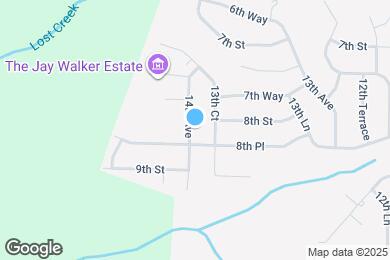 Map image of the property - 805 14th Ave