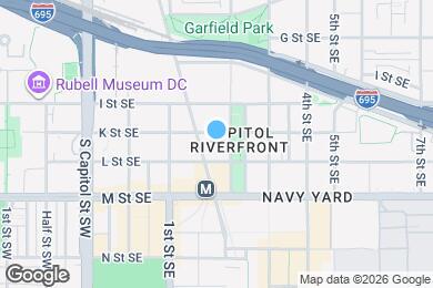 Map image of the property - 1000 New Jersey Ave SE