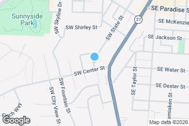 Map image of the property - 560 SW State St
